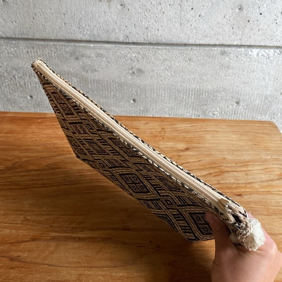 Geometric Boho Cosmetic Bag - Picture 4 of 6